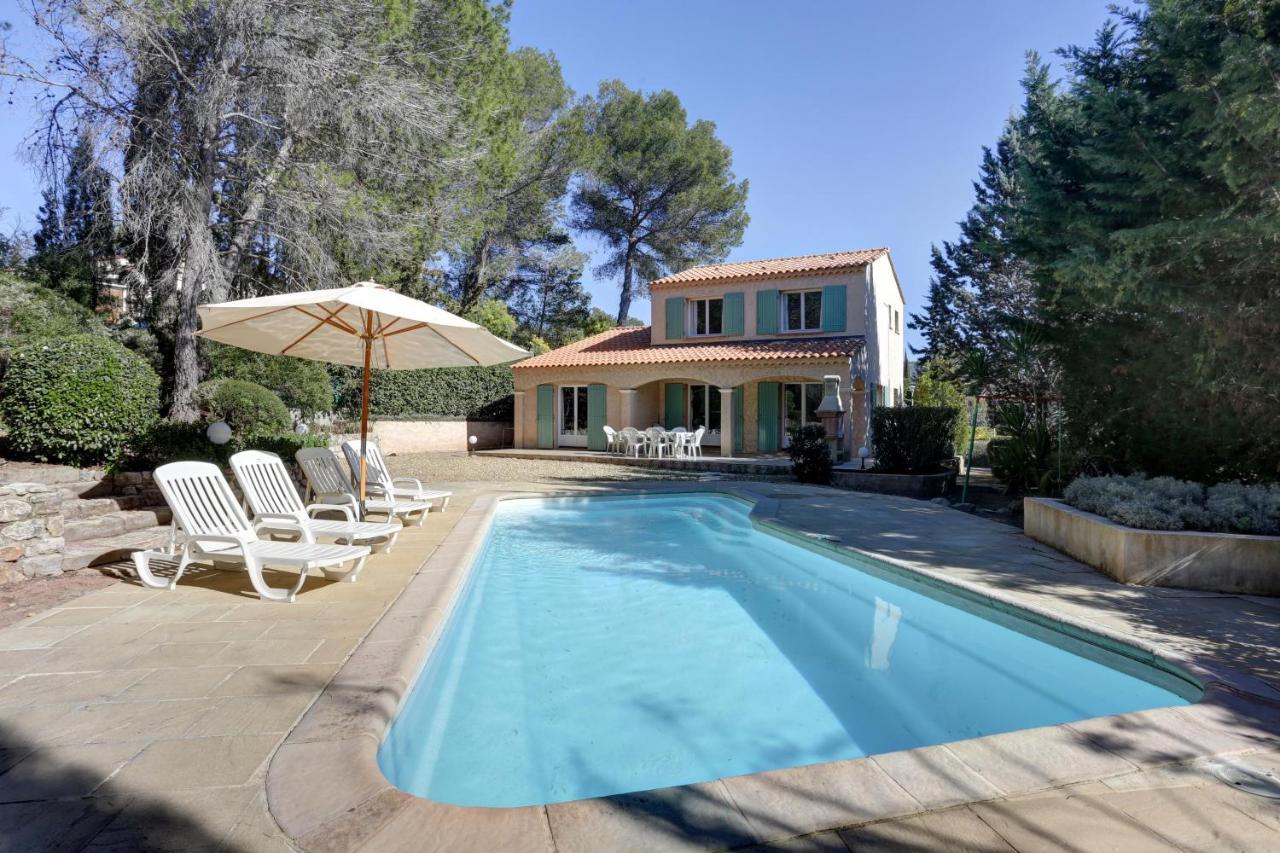 Villa 8 Pers, Climatisee, Piscine Chauffee, Un Havre De Paix Sous Les Pins Parasols ロクブリューヌ・シュル・アルジャン エクステリア 写真