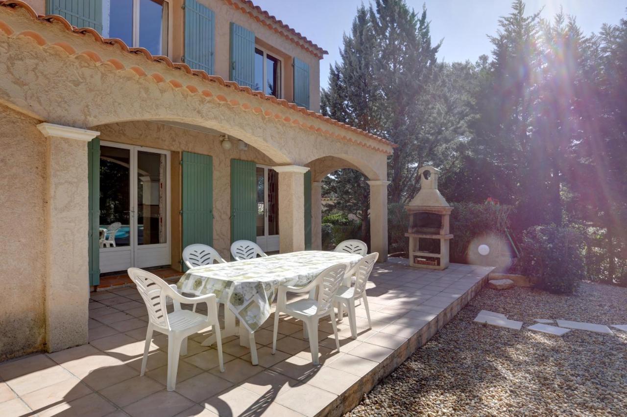 Villa 8 Pers, Climatisee, Piscine Chauffee, Un Havre De Paix Sous Les Pins Parasols ロクブリューヌ・シュル・アルジャン エクステリア 写真